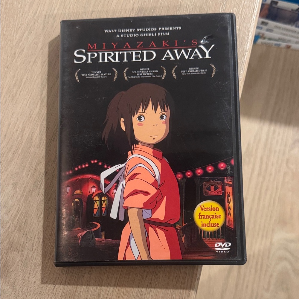 Spirited Away DVD Disc